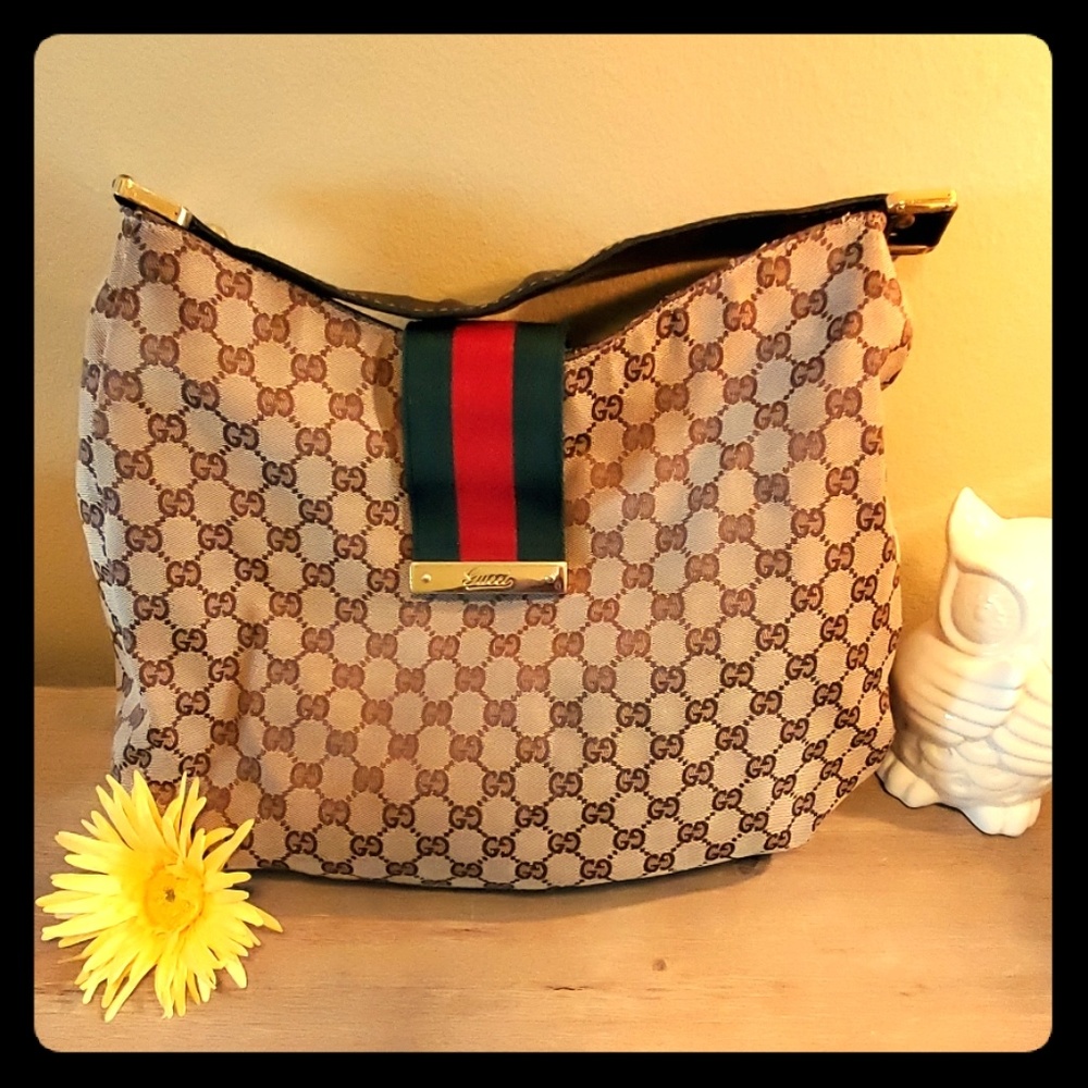 Gucci GG canvas hobo